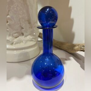 Vintage Hand Blown Decanter